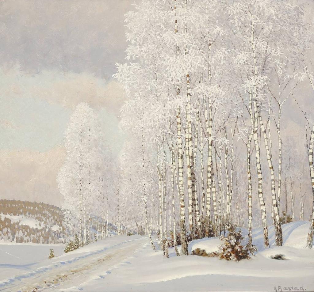PaintingColleg's tweet photo. Gustaf Fjaestad (1868-1948) https://t.co/RRix7O7kva