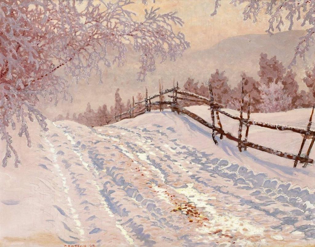 PaintingColleg's tweet photo. Gustaf Fjaestad (1868-1948) https://t.co/RRix7O7kva