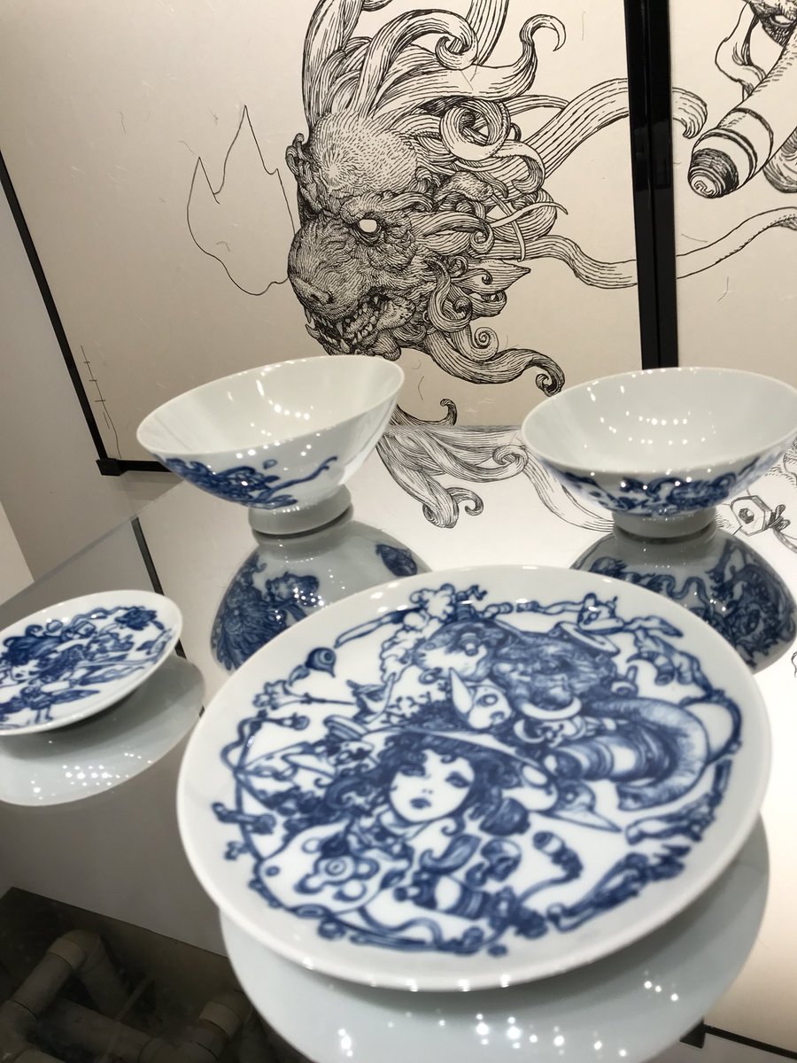 上野の生賴展から中野の寺田器展に移動。 