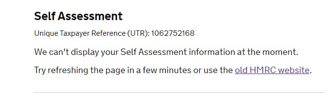 PrivateEyeVR's tweet photo. @HMRCcustomers I can't seem to find where to complete tax return.  Should everything be running ok now?  The old HMRC website also doesn't display pages. https://t.co/vlZhC3FaNl