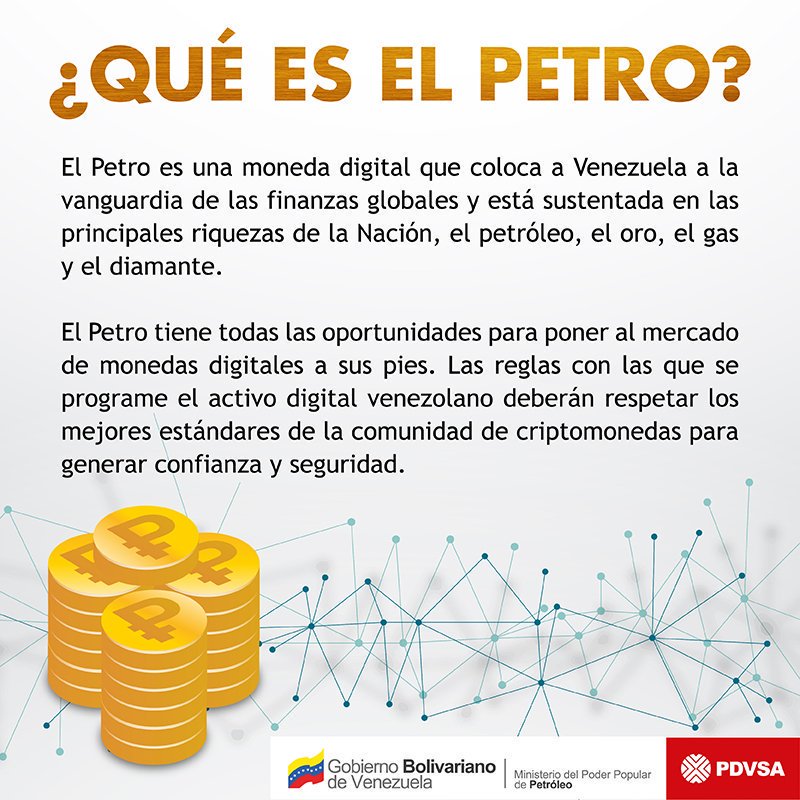 CLAPValleAbajoO's tweet photo. ENTÉRATE AQUÍ > ¿Cómo beneficia el Petro a Venezuela? https://t.co/02hbOIsmpI https://t.co/bVdsprDWZF