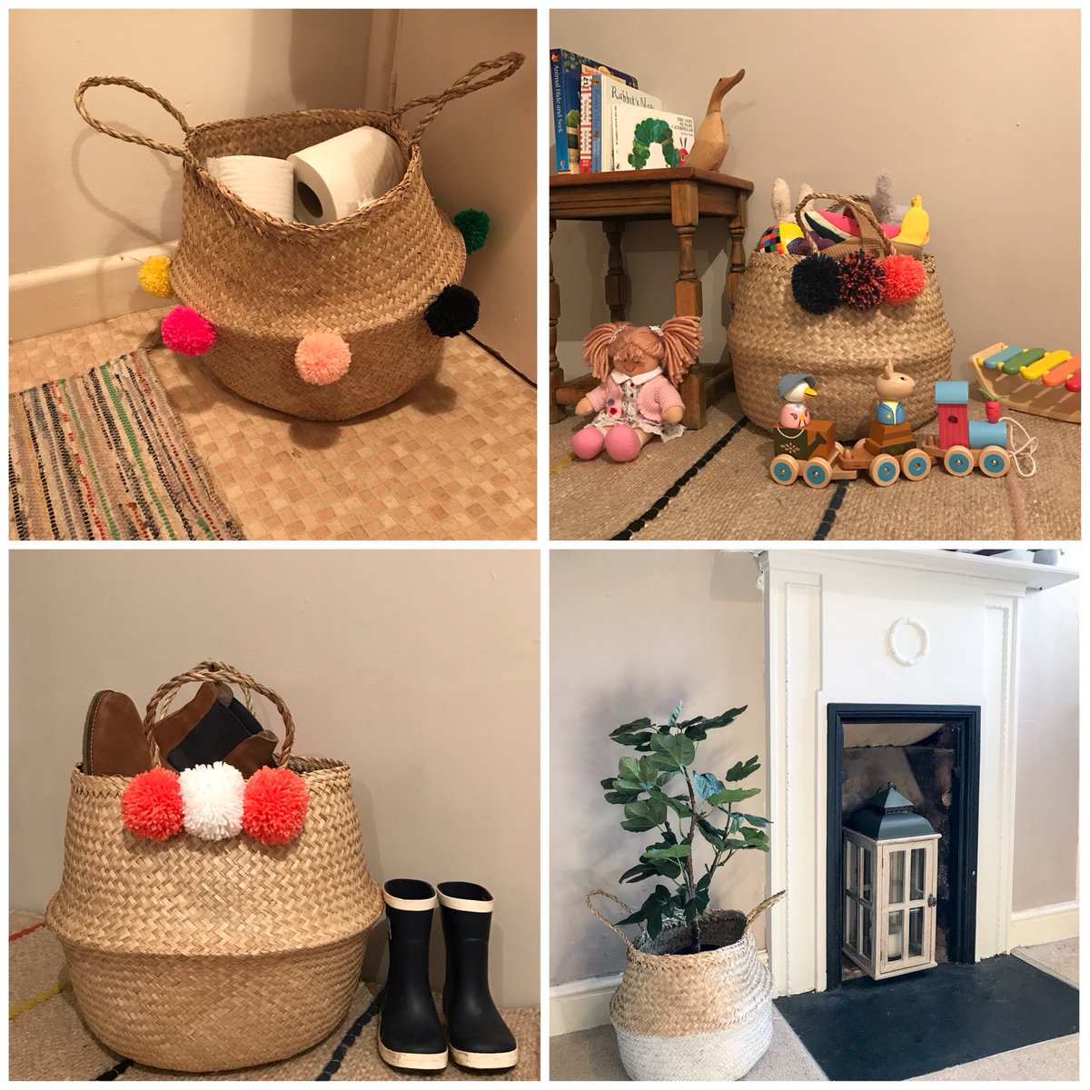 toodlepiphq's tweet photo. Get super organised with Toodlepip Belly Basket Storage this year .
#bellybasket #storage #pompom #seagrass #toodlepip #organised #january #shoebasket #plantpot #toybasket #toiletrollholder #loorollholder #toiletrollbasket #loorollbasket https://t.co/ak9vG4j3O2
