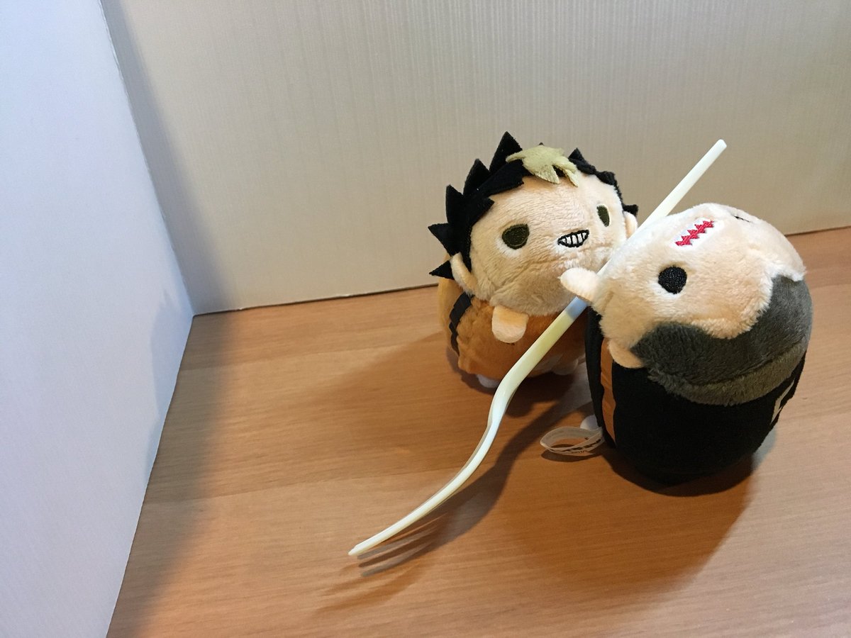 みゆ お腹がすいた二人組に遭遇 ハイキュー のるキャラ のるキャラマスコット