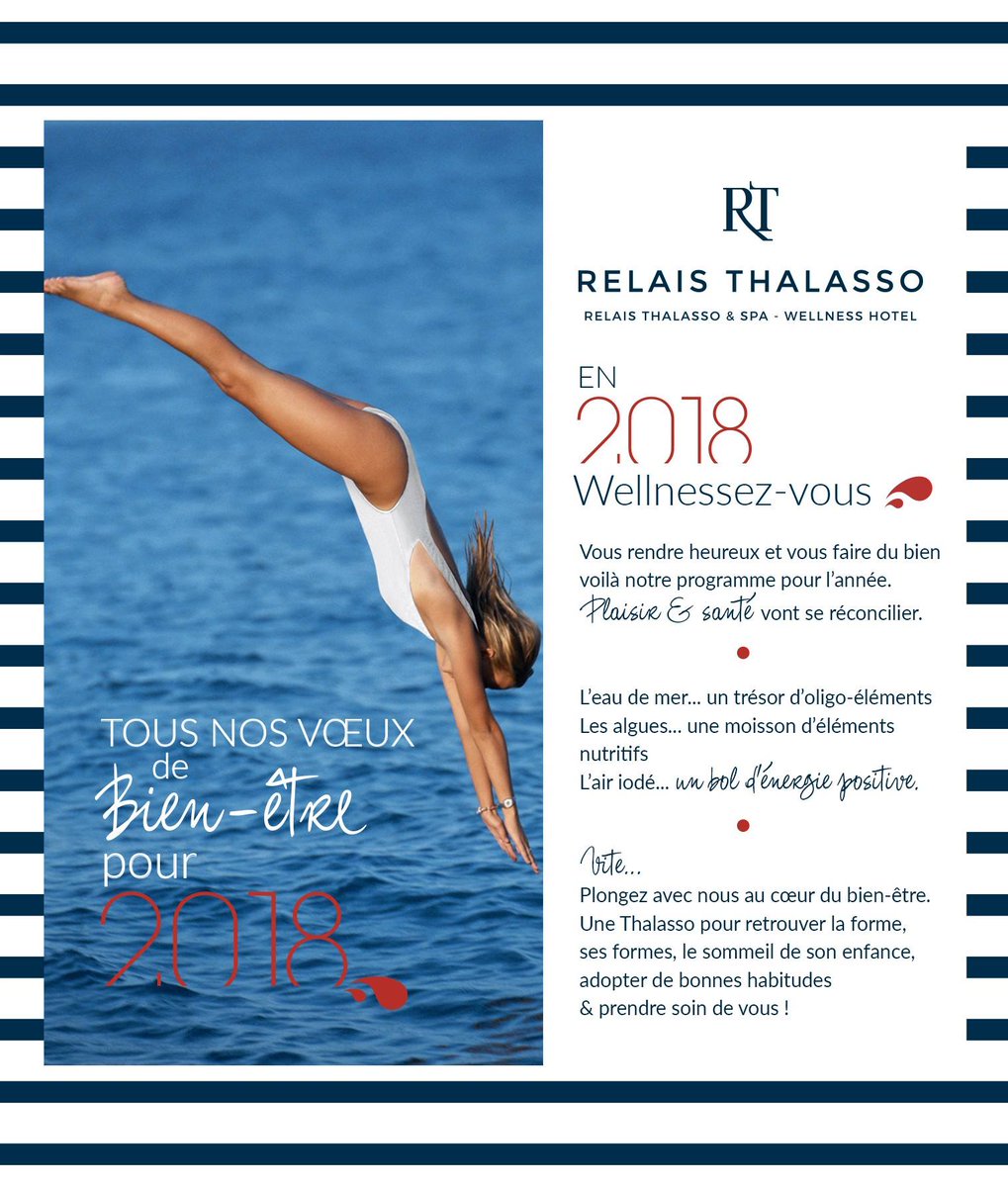 Toute l'équipe du <a href="/RT_Tourelles/">Château desTourelles</a> vous présente ses meilleurs voeux #Wellness pour 2018 !