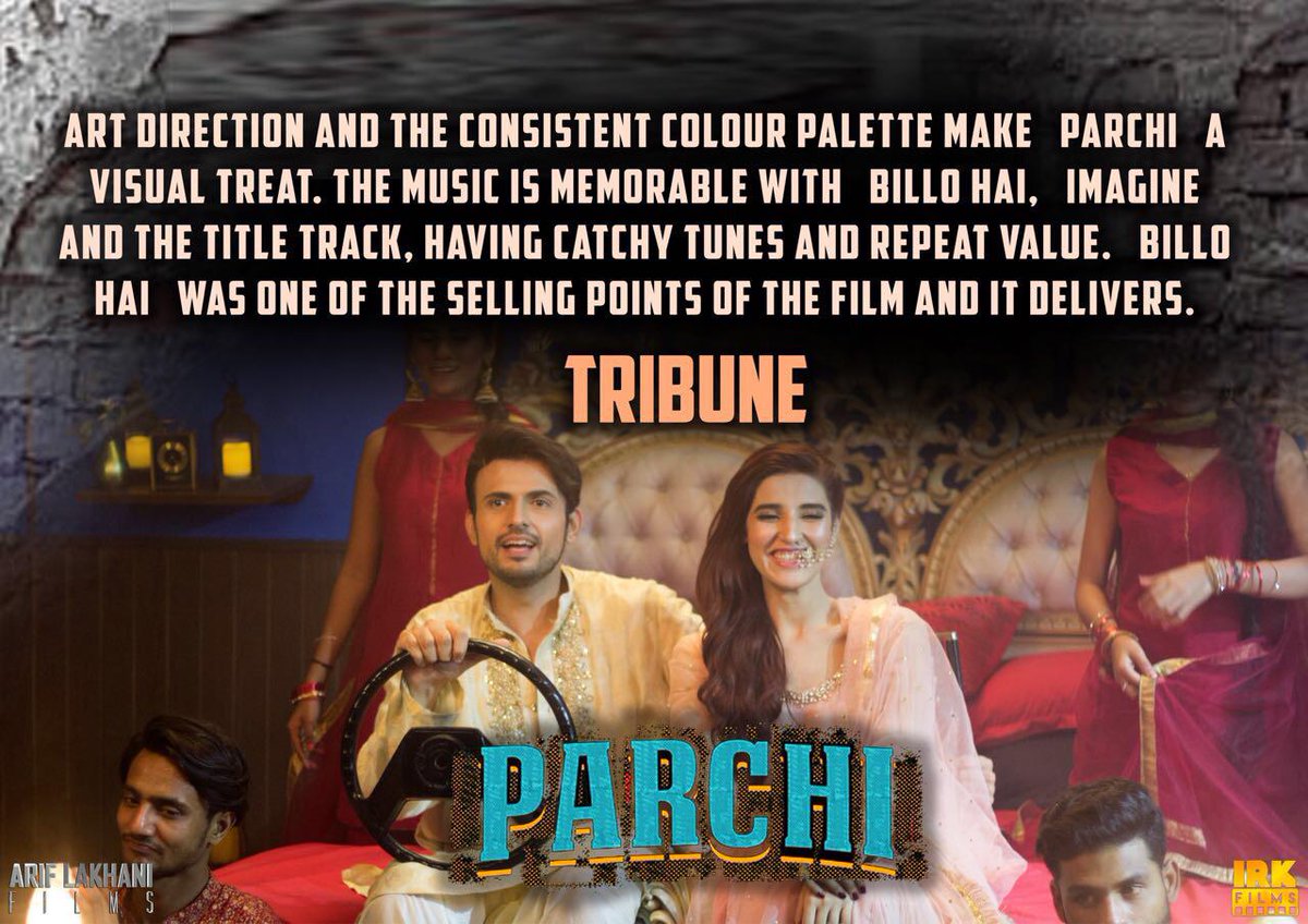 ParchiTheMovie's tweet photo. Art Direction and the consistent colour palette make Parchi a visual treat - Writes Express TribuneTribune
#Parchi #5JAN2018

Parchi releasing in USA and Canada on 12th January 2018!
Parchi releasing in France on 19th January 2018!

#Destinations×Parchi #DaewooExpress https://t.co/mmZRhQEse8