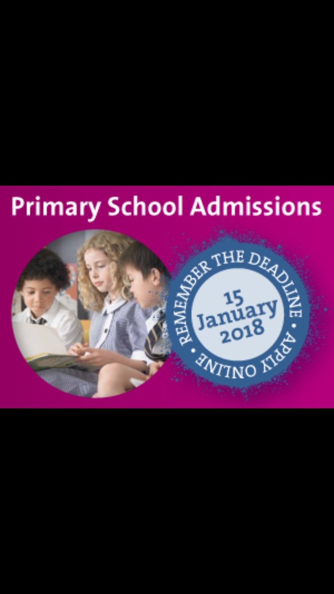 OasisNewOak1's tweet photo. Parents, spread the word - Deadline for Reception 2018 school places is 15th January.  #applyontime https://t.co/y2yNlZnT6W