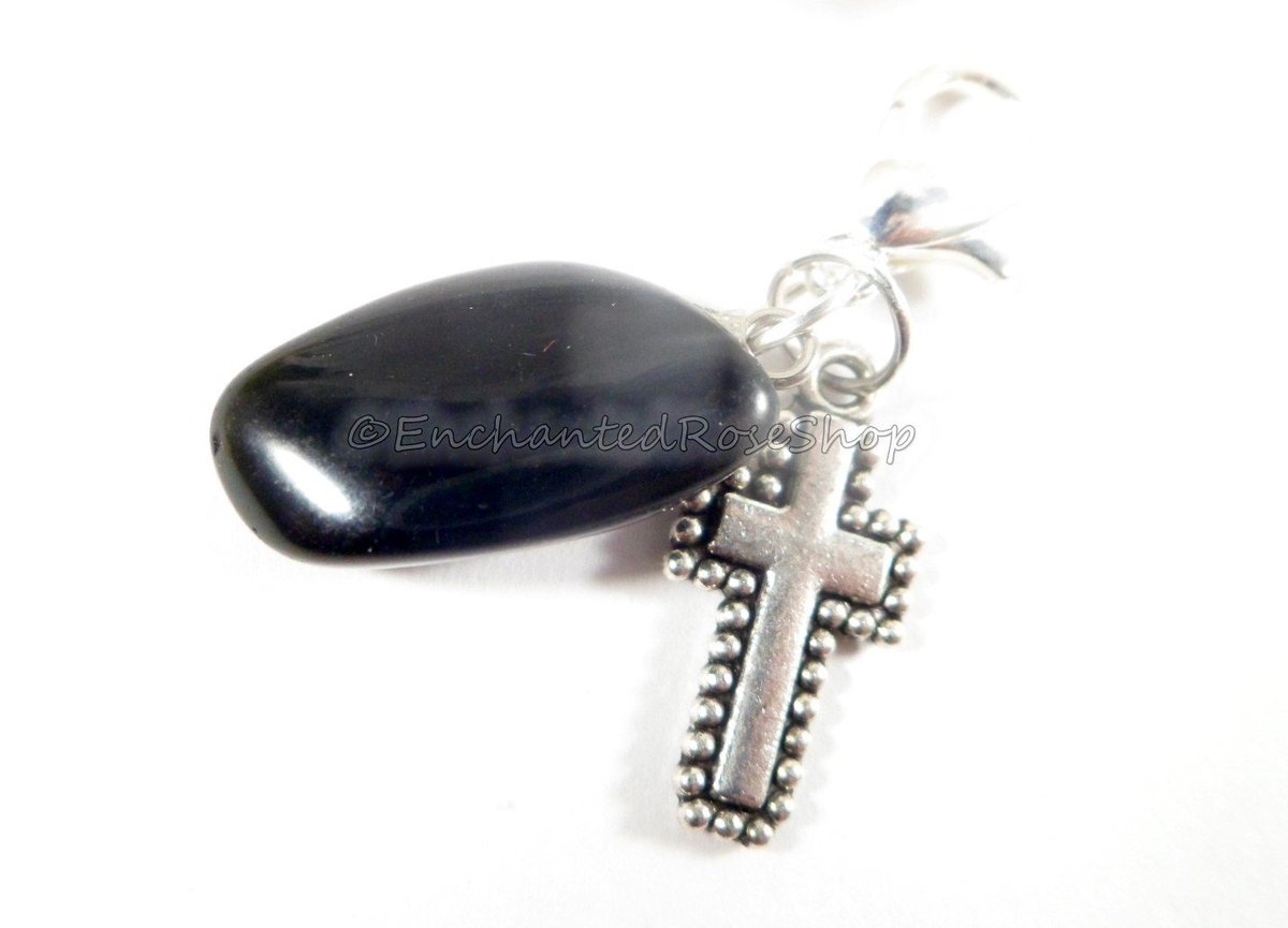 valroseshowers's tweet photo. Black Onyx Zipper Pull w Silver Cross Charm, Purse Charm, Keychain Ch… https://t.co/wyyfJliLcA #pottiteam #PursePull https://t.co/TZpOXSd5Rz
