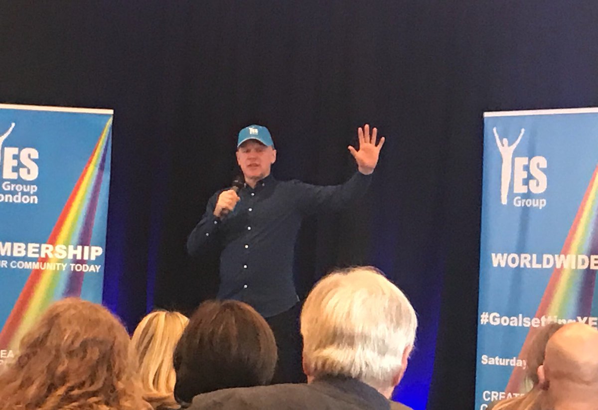 LifeHackSpirit's tweet photo. #goalsettingYES kicked off by Karl Pearson @YesGroupLondon https://t.co/f8qhQ8gzsz