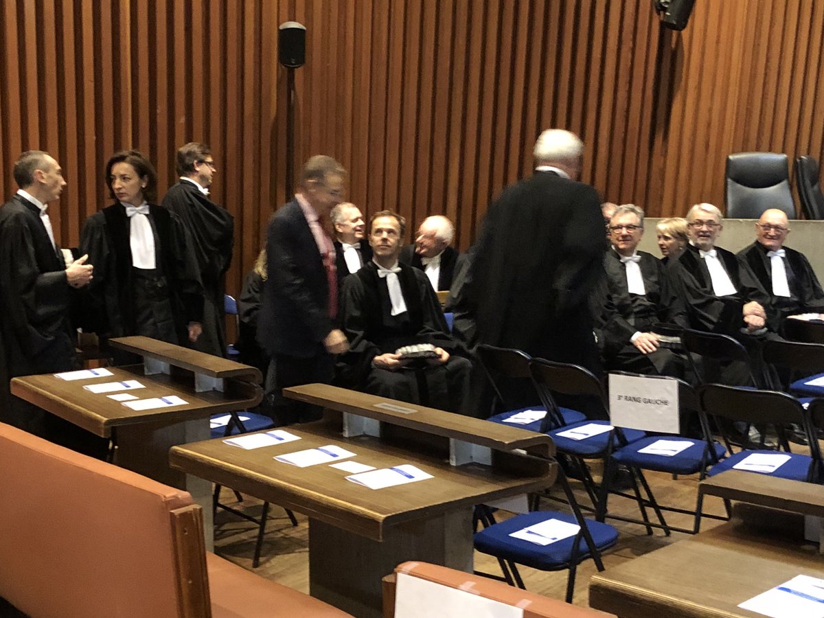 orpin_yann's tweet photo. Vœux du Tribunal de Commerce de Lille avec Éric Feldmann son président et les juges qui s’engagent bénévolement pour rendre la justice. https://t.co/CZlHrfnUXu