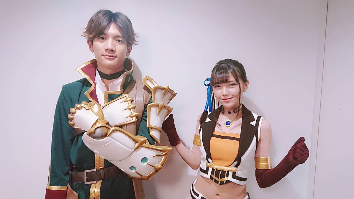 grancrest_anime's tweet photo. 「ABC朝日放送×アニプレックス 新番組合同上映会」にご来場頂いた皆様、ありがとうございました！熊谷健太郎さん・鬼頭明里さんはテオ&amp;シルーカの衣装で登場！
これから約半年間、アニメ「グランクレスト戦記」をよろしくお願い致します！

#グラクレ https://t.co/S0CIkoeYCR
