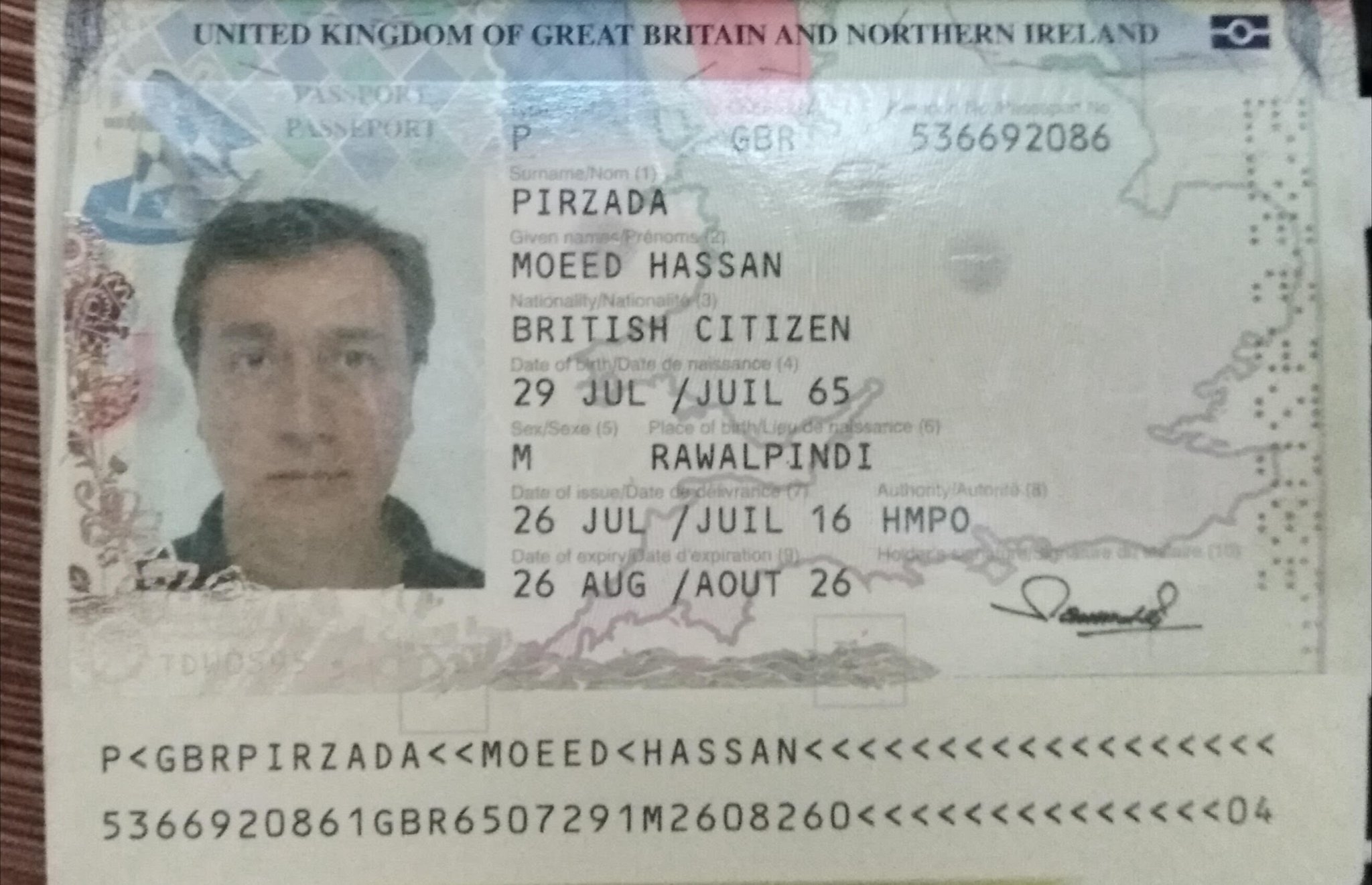 Moeed Pirzada on Twitter: "Here is the latest copy of my British