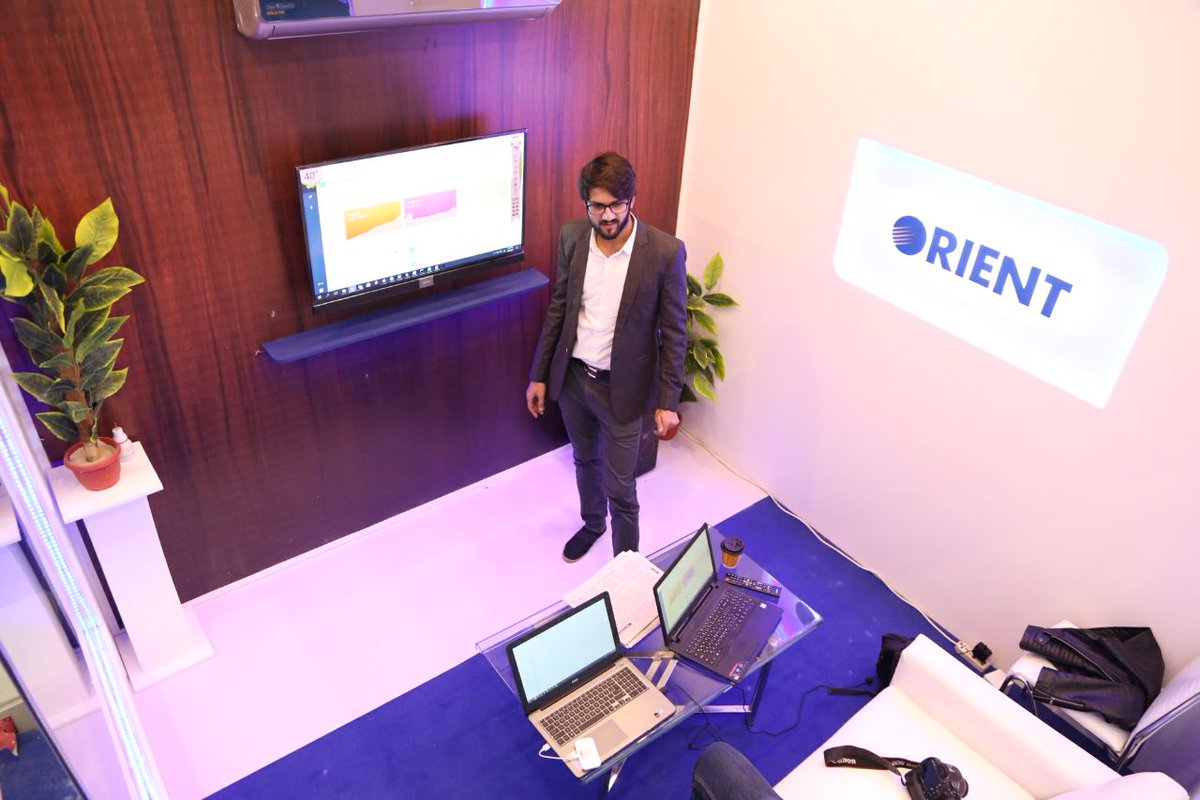 OrientPakistan's tweet photo. We're ready to revolutionize Pakistan with our latest lineup of smart appliances. Come & visit us at Booth # 35 at Lahore Expo Center, Johar Town. #DawnExpo #LahoreExpo #DawnLifeStyle #Orient #LiveInInnovation #Mevris #SmartAppliances https://t.co/FnNDGzpNkX