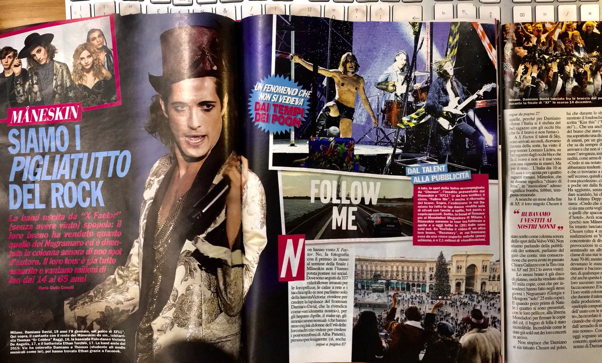 Nella calza dei #Måneskin. Che ogni #Befana guarda con interesse (cit. <a href="/Gabri_Schiavone/">Gabriella Schiavone</a>)
#6gennaio #BuonaEpifania #Spy #ThisisManeskin #rock #sensualità #arroganza #qb <a href="/ThisisManeskin/">MåneskinOfficial</a> @xmåneskin