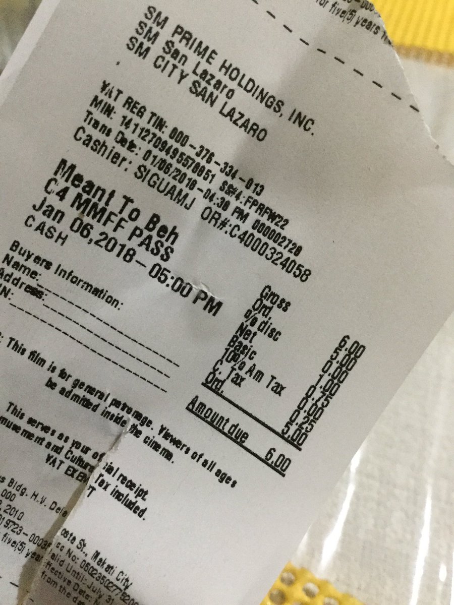 So ayun nga, binigyan ko ng chance ang <a href="/MeantToBeh/">Meant To Beh</a>. In fairness, natuwa naman kami ng nanay ko. This would be a good film to watch with the old ones. Like your lolo and lola (kasi nanay ko kasama ko) and your Tita Titas, not Titas na mej bagets, but tita titas.