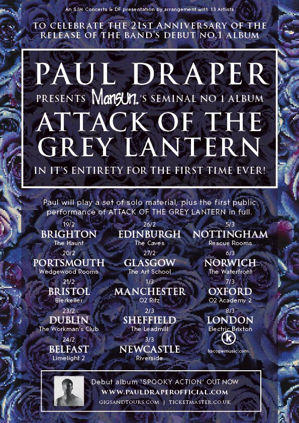 PaulDraper's tweet photo. Tickets - https://t.co/fKUsDsuLsf https://t.co/ZNm7JUyKxN