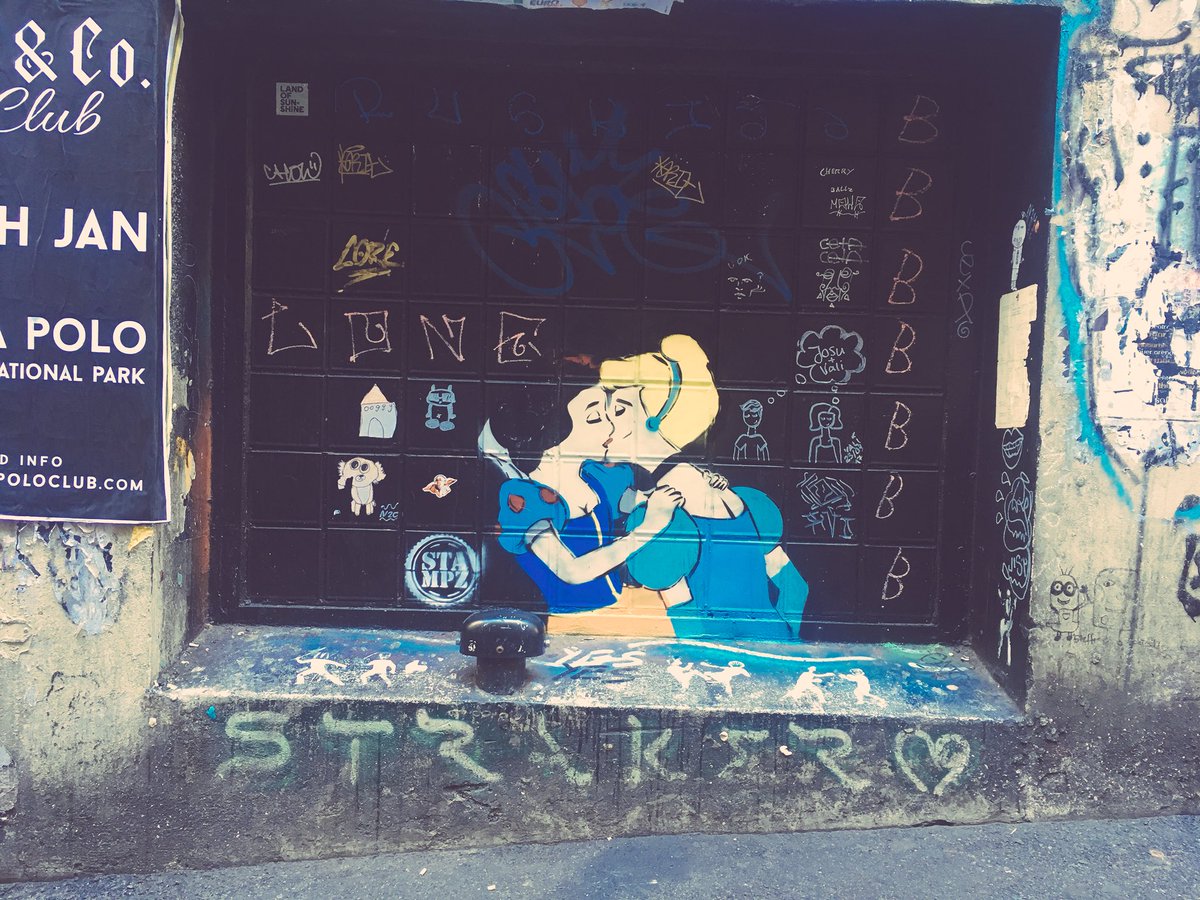 UPinBerlin's tweet photo. Some Day My Prince(ss) will come / So This is Love 

#melbourne #streetart #marriageequality #ehefueralle https://t.co/YYnTsnDg0g