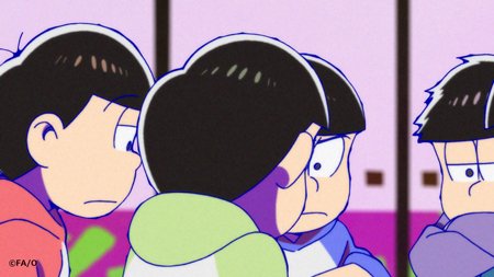 おそ松さん 公式アカウント Pa Twitter 第14話まであと2日 おそ松さん 第14話 チョロ松事変 ほかは 1月8日 月 よりテレビ東京 テレビ愛知にて放送です 6つ子たちのこの表情は一体 おそ松さん