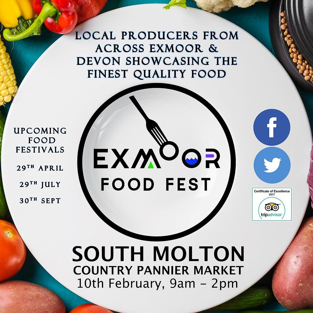 As part of the annual Exmoor food fest, the Taste Exmoor Food Festival is at South Molton on Saturday 10th of February. @Tasteofthewest <a href="/itvwestcountry/">ITV News West Country</a> <a href="/SouthWestHour/">#SouthWestHour</a> @southwest