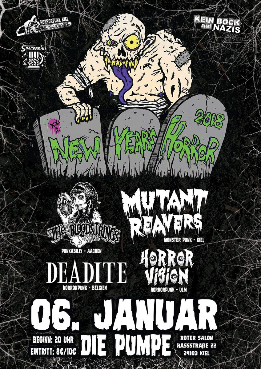 MutantReavers's tweet photo. Today is the day to spoil your good intention for the new year! Come and party with us! https://t.co/6UjyIyZoEe