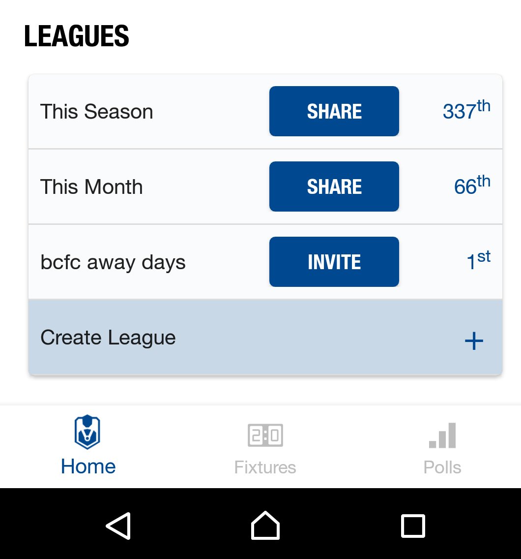 LiamHBCFC's tweet image. Not bad this month so far good luck picking the team today guys #bcfc #fanscore