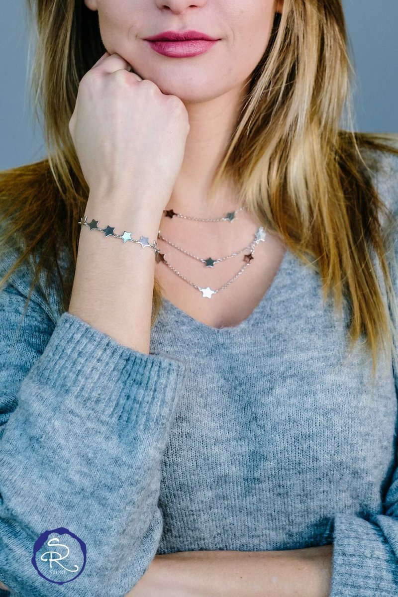 srstoreitaly's tweet photo. FASCINO STELLARE PROPOSTO DA SR STORE #ITALY
Bracciale e girocollo multifilo Stelle in argento rodiato 925.
https://t.co/iKrT4bzqLy
#srstore #bijoux #srstoreitaly #gioielli #stelle #argento #italia #silver #regalo #idearegalo #madeinitaly #allyouneed #donnamoderna #inverno https://t.co/1RJaZhDIwv