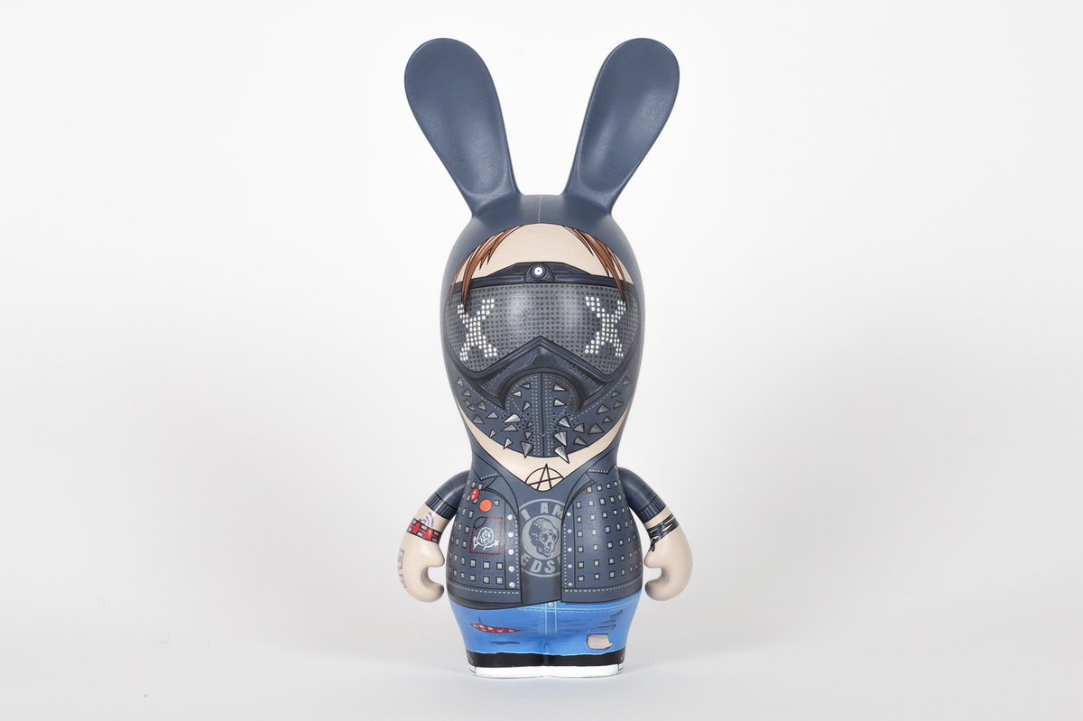 YmaSdesign's tweet photo. WRENCH 🔧 from @Watch_DogsFR dogsfr 2 ,📱🖲🔫🚙🚓🚨currently at @citadium 🚦 101 Eeerz project
 #wrench #watchdog #watchdogs #watchdogs2 #hack #hacker #mask #tatoo #ubisoft #videogames #eeerz #rabbids #toy #art #arttoy #arttoys #fanart #custom #ymas https://t.co/RXhFs2unlh