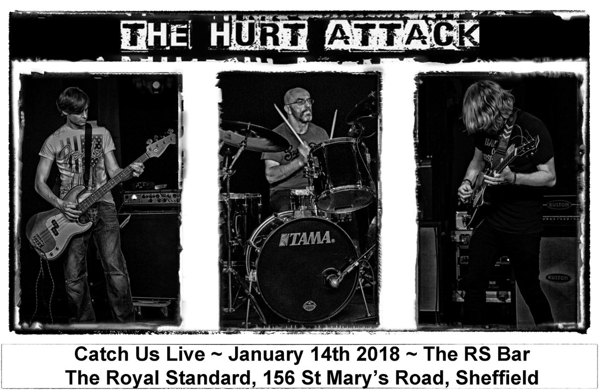 AndrewAllport's tweet photo. Check out The Hurt Attack live at the RS Bar, Sheffield in 14th January 2018 https://t.co/jr3q7lzjhp