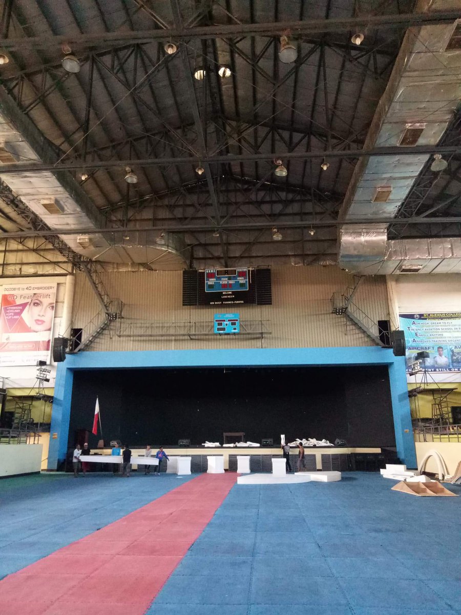angelitaaasg's tweet photo. Gym ➡ wedding venue. Galing galing!! Congrats ate & team! 💖 #MementoEvents https://t.co/e8XMoM72fr