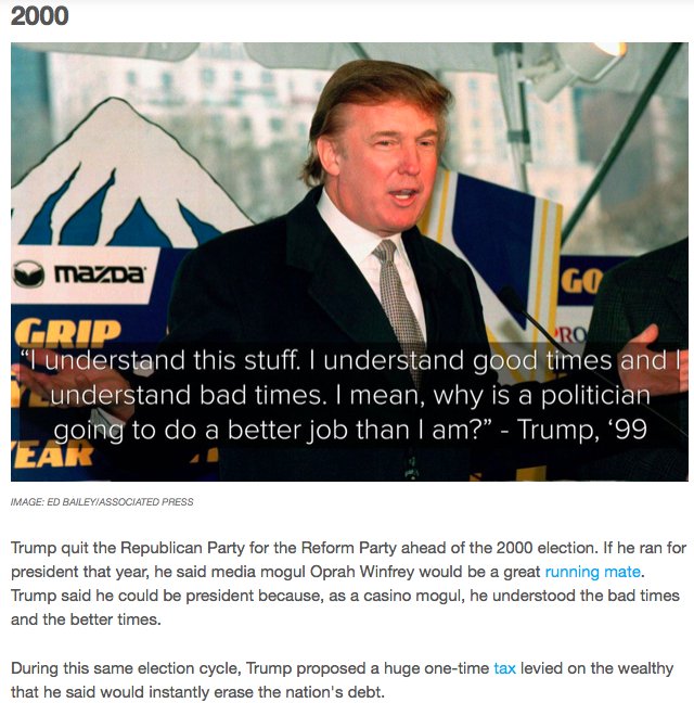 AynRandPaulRyan's tweet photo. Our President would like you to know that he is a #stablegenius, and that he won the presidency on his "first try".

If you don't count his 2000 bid for the presidency, which seems to have slipped his mind.

#25thAmendmentNow 
#AMJoy https://t.co/gz0pbOlm4V