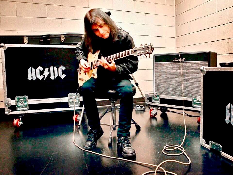 WISHING HAPPY BIRTHDAY TO A TRUE ICON OF ROCK RHYTHM GUITAR - MALCOLM YOUNG OF AC/DC 