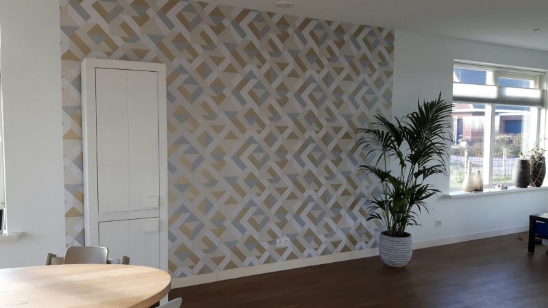 woonvaria's tweet photo. Mooi behang van hooked on walls gentle groove behang 66571 door de klant zelf geplakt!
 https://t.co/JIs8i3ZPza https://t.co/4BCQnJKuCd