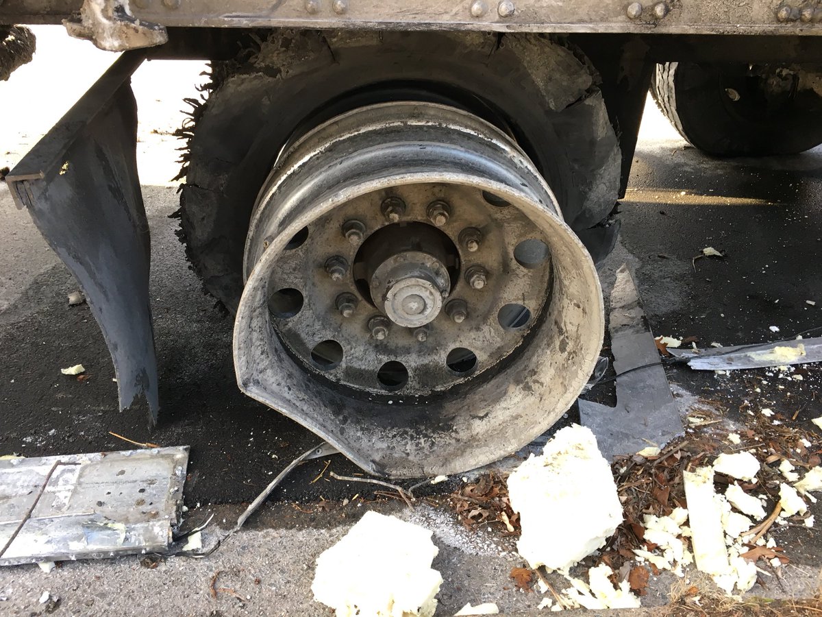 Cory McGraw on Twitter "The tires on the tractor trailer are