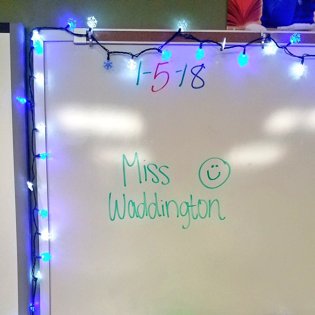 awicklund's tweet photo. 6th grade @wicklundclass had a great 1st 3 days back from winter break. In the New Year, we welcomed Miss W, our student teacher! We are excited for what this semester holds. Just call room 157 #Wsquared #waddingtonandwicklund
@westportcats @haleywaddlz14 https://t.co/VWHtaCALT5