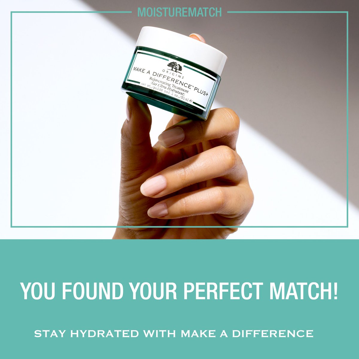 Make A Difference rejuvenating treatment really does make a difference. The lightweight gel with Rose of Jericho, Lychee &amp; Watermelon boosts skin’s moisture reservoir to help repair dry, dehydrated skin. Why not try it out for size? origins.cm/2j0cho2