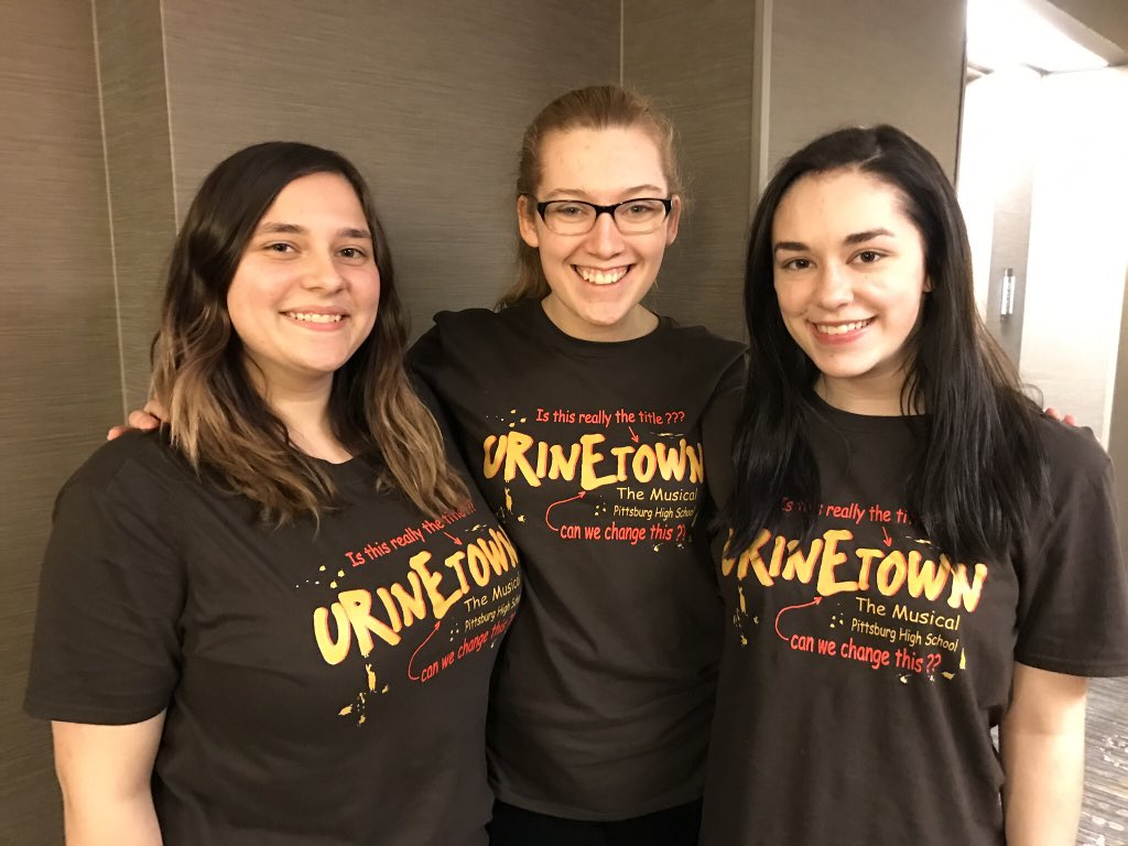 PHSPerforms's tweet photo. Three students qualified for individual events at International Thespian Festival! Congrats to Miranda Madden, sound design and Cassie Hurt-McLarty &amp; McKenna Shaw for musical theatre. They scored superior ratings at State! #GoDragons @ksthespians @PittsburgUSD250 @DragonActivity https://t.co/JG42RxWT1m