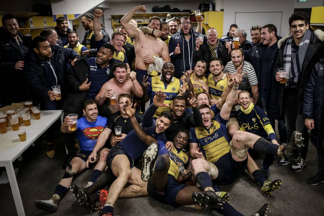 usonneversrugby's tweet photo. 📷 Retour en images sur cette belle victoire 👉 https://t.co/GzPRNEs15w #USONSACA https://t.co/ndpAUJXGCq