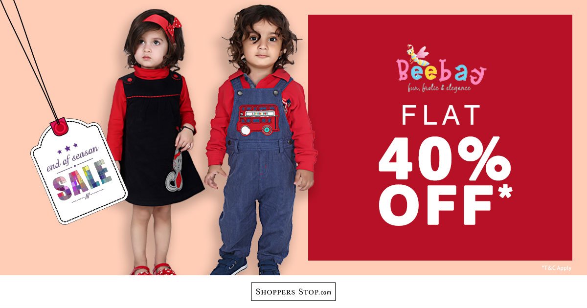 shoppers stop kidswear