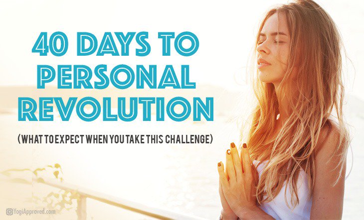 Here is a great blog on what to expect to get out of 40 Days to Personal Revolution. Remember the program starts on the 14th, so register in advance :)
bit.ly/2EXTlzY