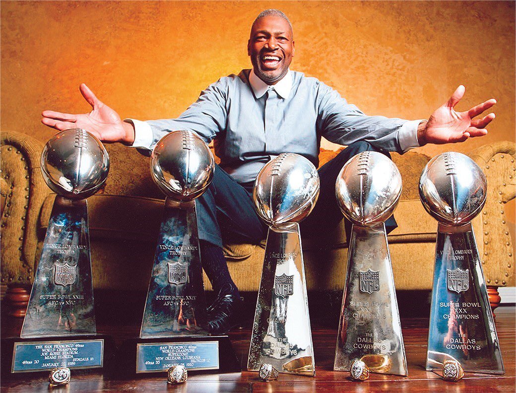 Happy birthday to one of the few players to have FIVE super bowl  s Charles Haley! ( 