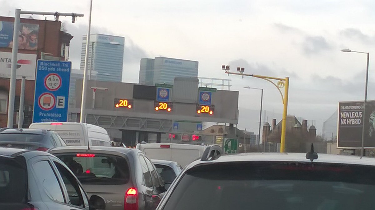 butler_rob's tweet image. Blackwell Tunnel Closed @TfL