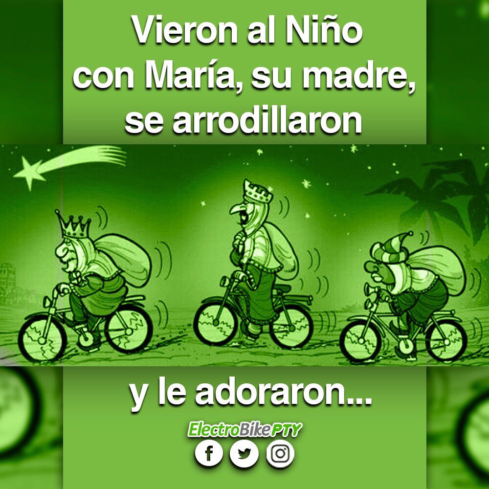 ¿Y si losReyes Magos llegaron en bicicleta? 😉🇵🇦🚴🏼🚴🏻‍♀️
#ReyesMagos #PTY #Panamá #FelizDíaDeReyes 💫
