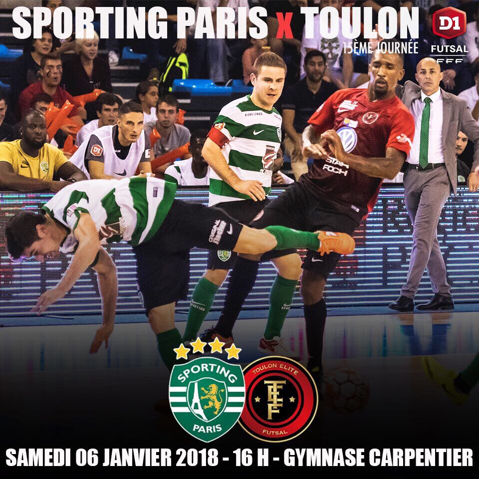 TlnEliteFutsal's tweet photo. #Jour2Match 🔴⚫ Sporting Paris Futsal 🆚 TEF - Toulon Elite Futsal #paristoulon #toulon #tef https://t.co/3jop5hvKIH