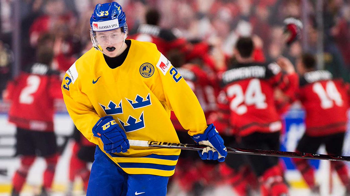 Sportsnet's tweet photo. Sweden had the superior talent, but once again came up short against Canada at the #WorldJuniors. (@GareJoyceNHL)

https://t.co/l11JgP2zxV https://t.co/Nequjxt6gc