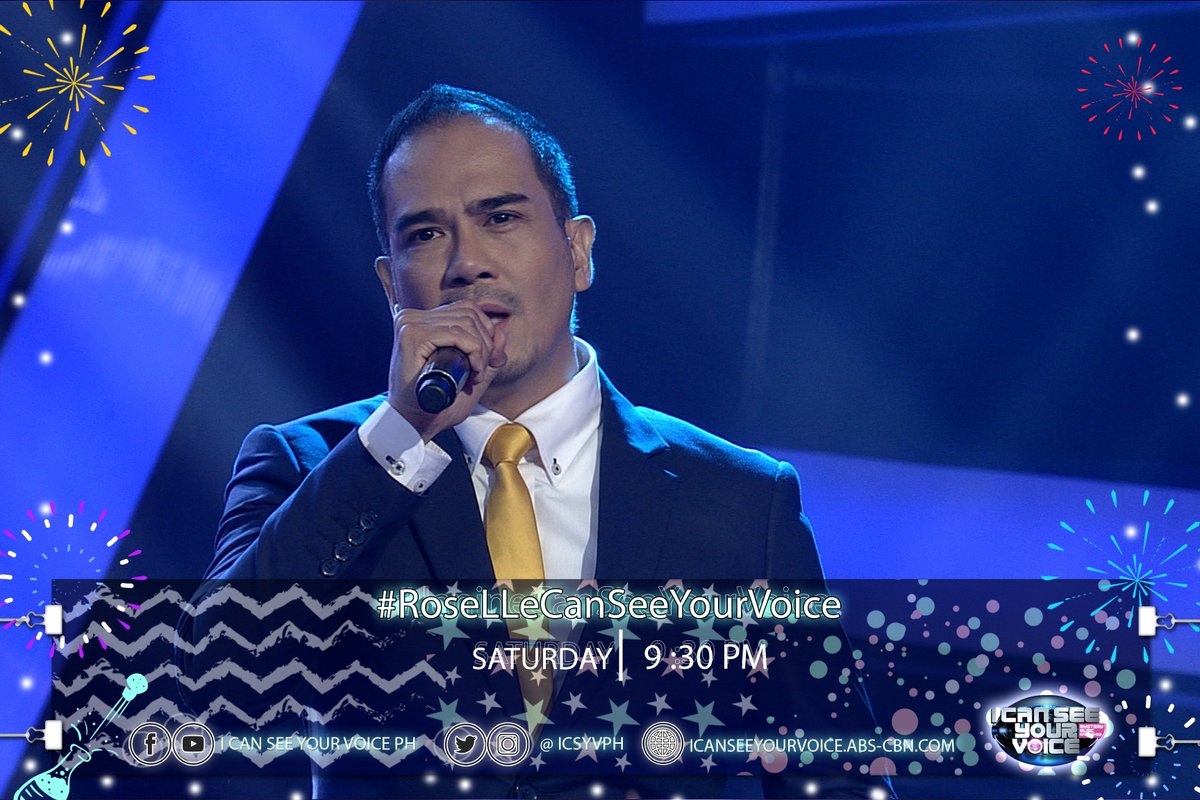 ICSYVPH's tweet photo. SEE-nger nga kaya F.A. Sing You A Love Song?
#RoseLLeCanSeeYourVoice https://t.co/f8cMTMbOi0