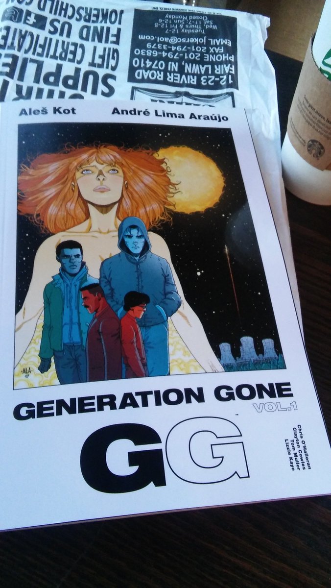 Captain_Peligro's tweet photo. Enjoying this immensely #generationgone #aleskot https://t.co/fhSgCpYSCa