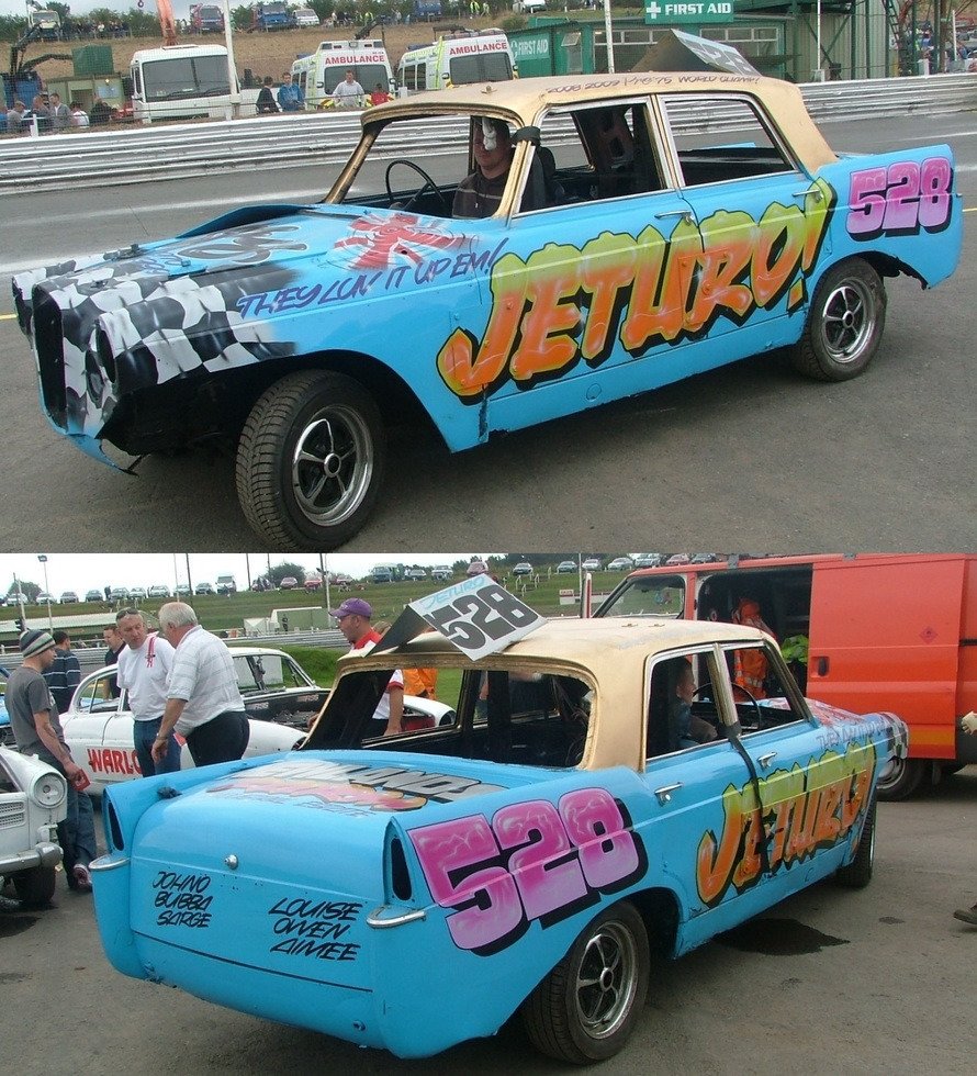 Toward27's tweet photo. #Jethro #6/110 #6110 #Wolseley6/110 #Wolseley #Wolseley6110 #SixPot #BritishClassic #ClassicBrit #ClassicCar #Westy #Westminster #Hednesford #BangerRacing #Pre68 #DemolitionDerby #DemoDerby #Motorsport https://t.co/on7eXBDWoN https://t.co/8M5n8NH0AI