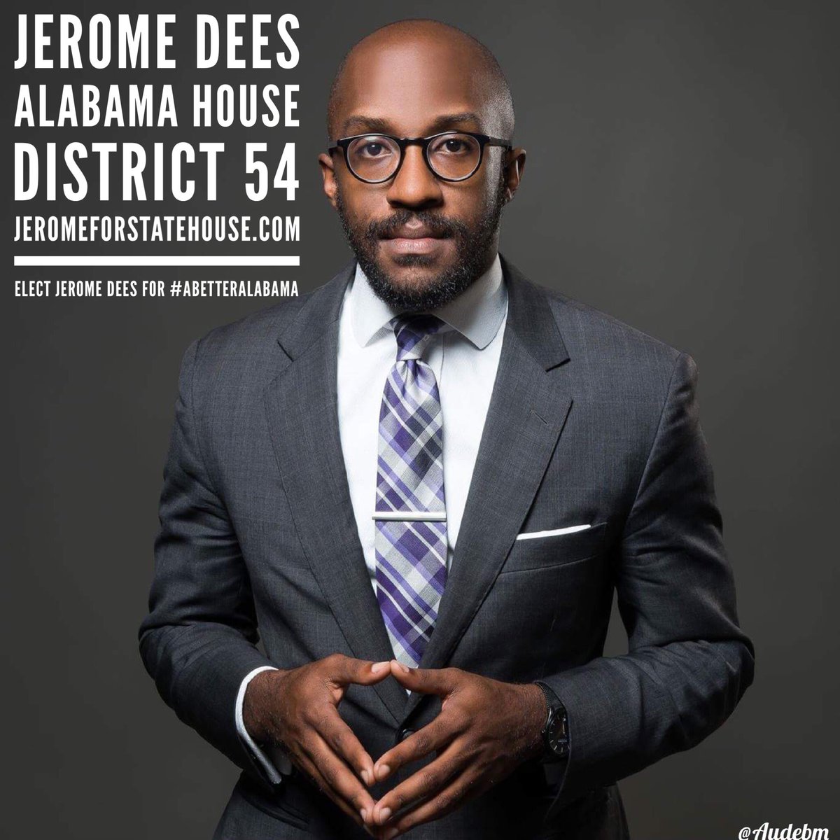 AUdebm's tweet photo. Let’s keep #BlueWave2018 going strong. 

I am proudly supporting  @JeromeDees 
Alabama House District 54 #ABetterAlabama

Please join me in supporting &amp; following Jerome. 
👉🏻https://t.co/SLgvs5f661 

Q&amp;A: https://t.co/TkObM3Vg3i

#ALHD54
#ALDems
#ALPolitics
#ResistanceUnited https://t.co/NHbHSY34Na