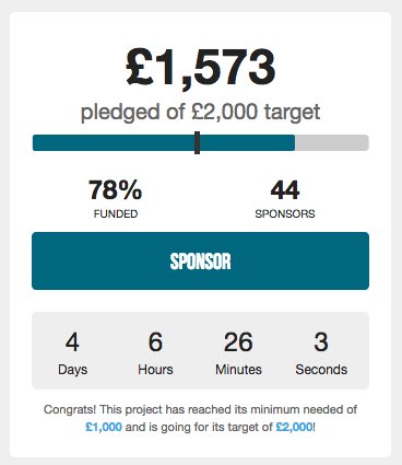 stridedoc's tweet image. ONLY 4 DAYS LEFT! Please help us reach our goal by donating to our fundraiser yustart.hubbub.net/p/stridedoc/