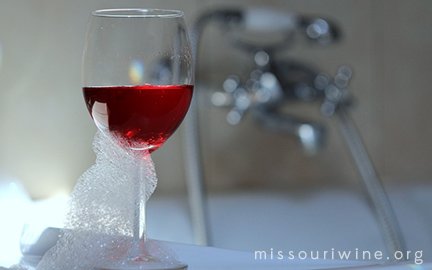 MissouriWines's tweet photo. Today is #bubblebathday. Do you know what pairs perfectly with #bubblebaths? A delicious glass of #MOwine! #treatyourself https://t.co/izKqCZIUpE