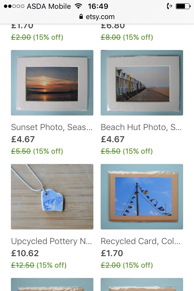 SeaBreezeHM's tweet photo. 15% off in my January sale on Etsy https://t.co/LOdOCoCz3H #craftbuzz #handmadehour #JanuarySale #etsyshop #EtsySeller #handmadegift #etsysale #seaside #seapottery #beachhut #beachcombing https://t.co/o9ip8t8kdU